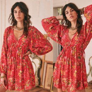 Sezane Evy Floral Dress 40